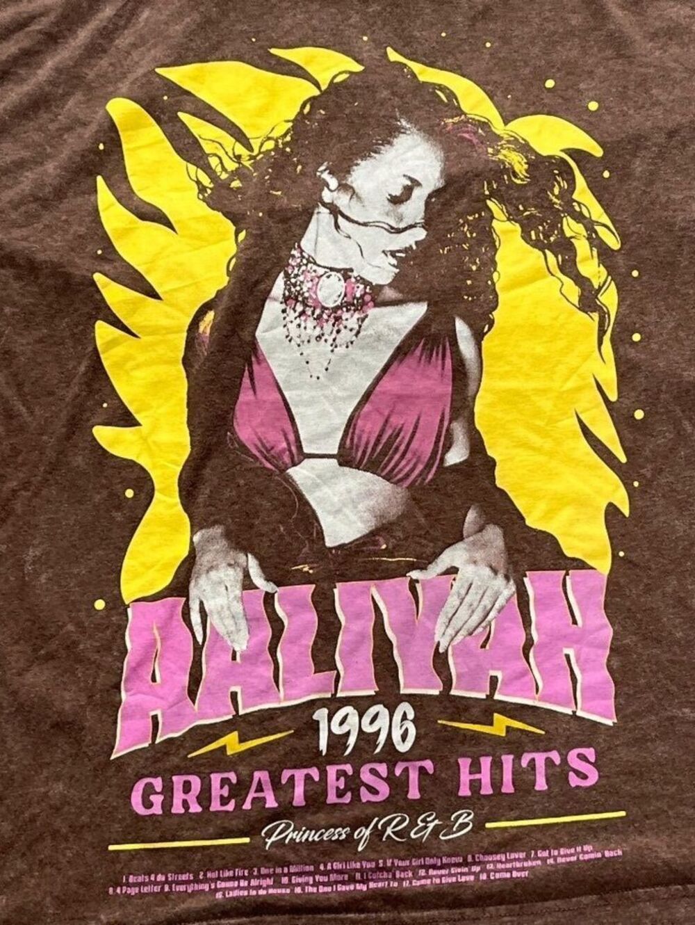 Aaliyah Preowned 2XL T-shirt
